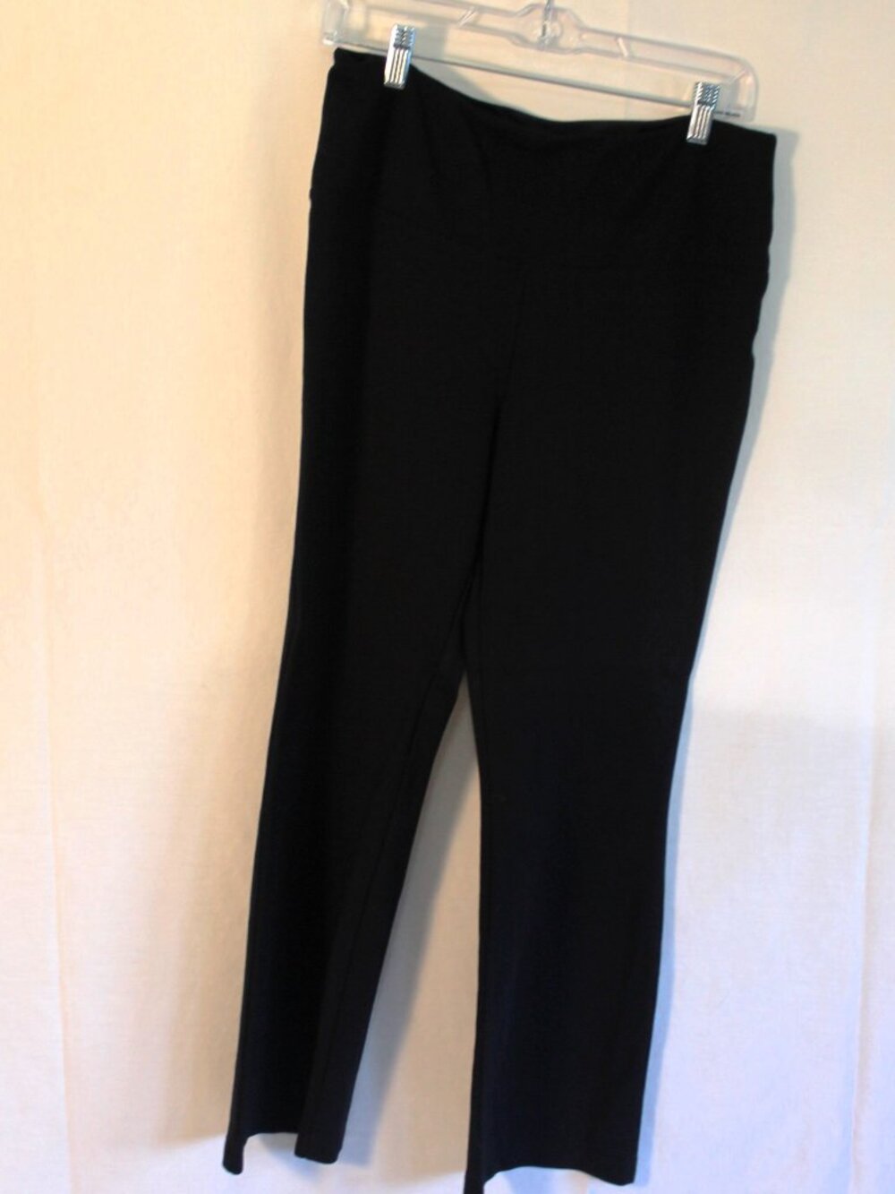Liz Claiborne Weekend Black Stretchy Pants Large